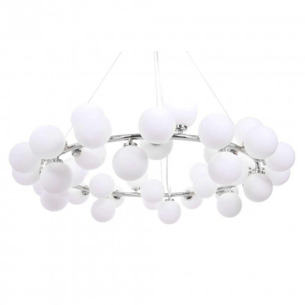 Подвесная люстра Lumina Deco Marsiada LDP 6033-40 CHR