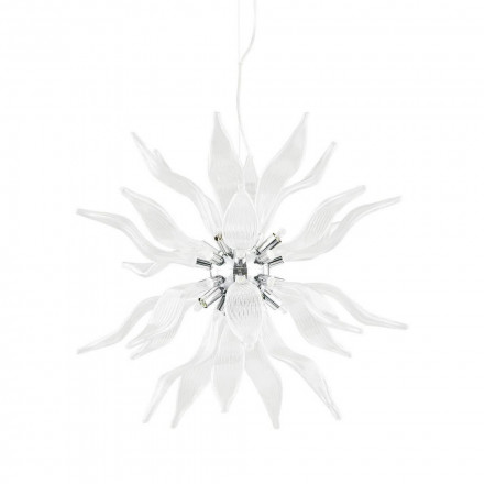 Подвесной светильник Ideal Lux Leaves SP8 Bianco 111957