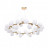 Подвесная люстра Lumina Deco Marsiada LDP 6033-40 MD