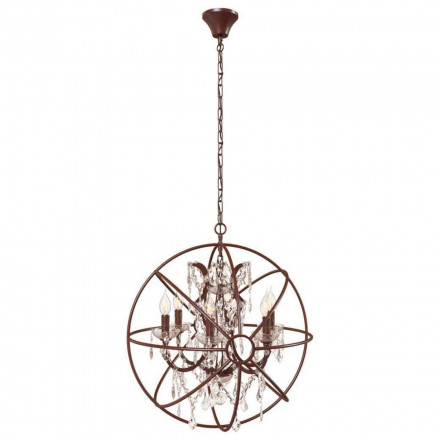 Подвесная люстра Loft IT Foucaults Orb Crystal Loft1897/6