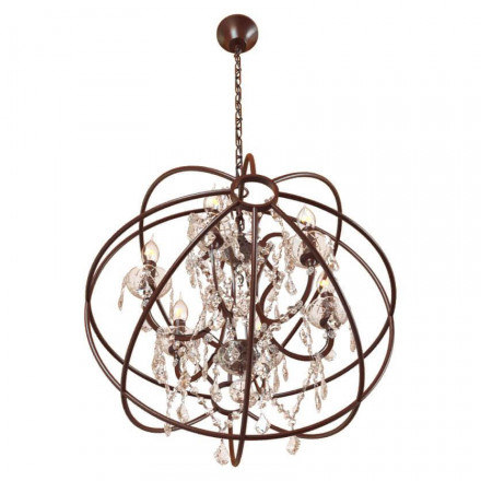 Подвесная люстра Loft IT Foucaults Orb Crystal Loft1897/6