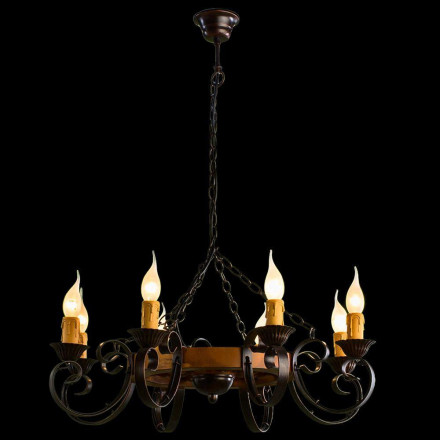 Люстра подвесная Arte Lamp Taverna A9520LM-8BR