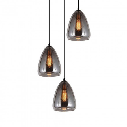 Подвесная люстра Lumina Deco Braga LDP 6841-3 GY