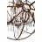 Подвесная люстра Loft IT Foucaults Orb Crystal Loft1897/8