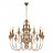 Подвесная люстра iLamp Lady 88003-8+4 GD