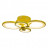 Потолочная люстра iLedex Ring A001/4 Yellow