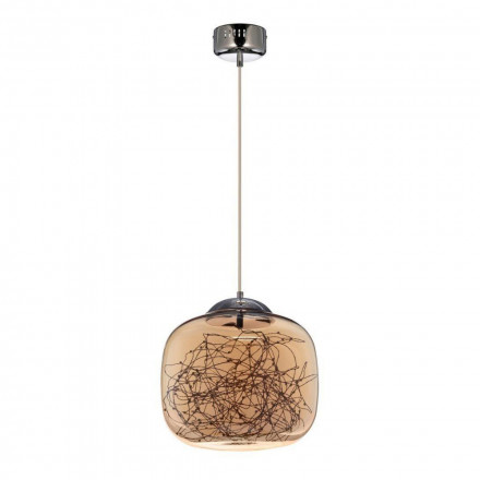 Подвесной светильник Lumina Deco Daisy LDP 6823-300 CHR+AMB