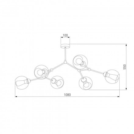 Подвесная люстра TK Lighting 1979 Fairy