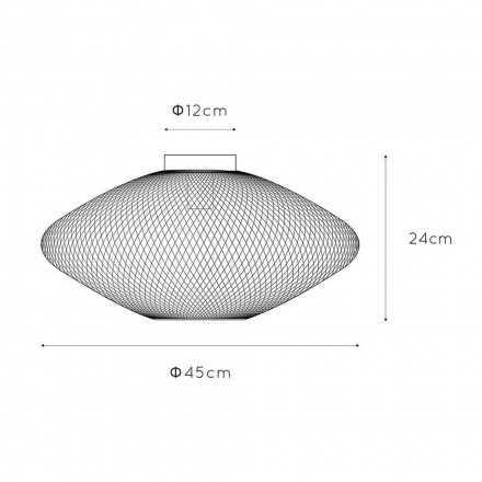 Потолочный светильник Lucide Mesh 21123/45/30