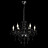Люстра подвесная Arte Lamp Teatro A3964LM-6BK
