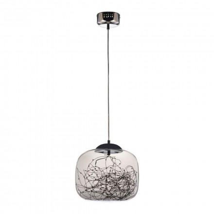 Подвесной светильник Lumina Deco Daisy LDP 6823-300 CHR+GY
