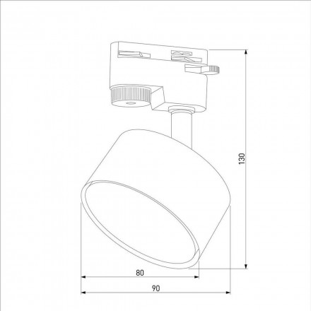 Светильник трековый TK Lighting 4397 Tracer White
