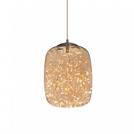 Подвесной светильник Lumina Deco Daisy LDP 6824-220 CHR+AMB