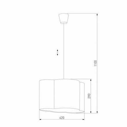 Подвесной светильник TK Lighting 3361 Cloud