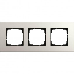 Рамка 3-постовая Gira Esprit Lenoleum-Multiplex светло-серый 0213220