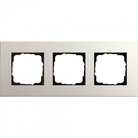 Рамка 3-постовая Gira Esprit Lenoleum-Multiplex светло-серый 0213220