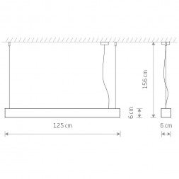 Подвесной светильник Nowodvorski Soft Led 120x6 7525