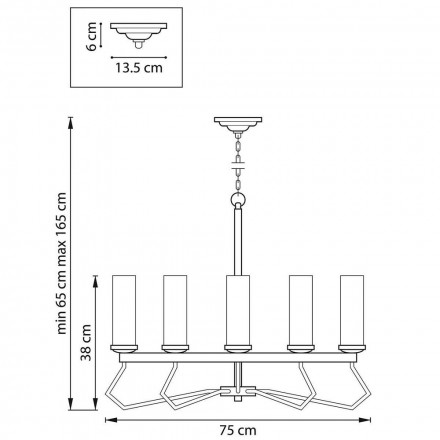 Подвесная люстра Lightstar Flume 723085