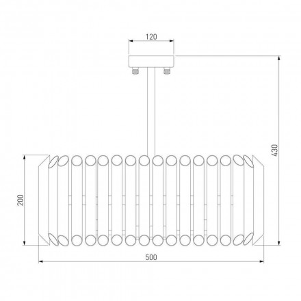 Люстра потолочная Bogates Castellie 361/5