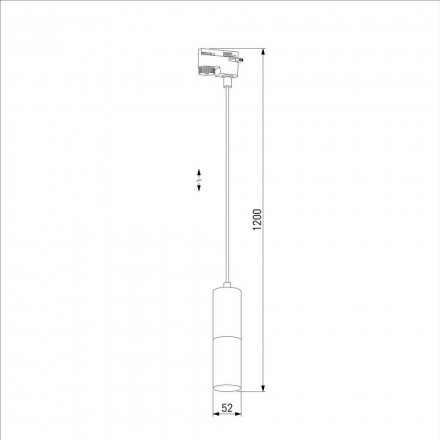 Светильник трековый TK Lighting 4403 Tracer Black Gold