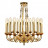 Подвесная люстра iLamp Louvre MD8551-20 GD