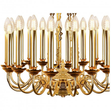 Подвесная люстра iLamp Louvre MD8551-20 GD