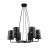 Подвесная люстра Lumien Hall Тейл 4002/6P-BK-GR
