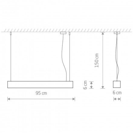 Подвесной светильник Nowodvorski Soft Led 90x6 7535