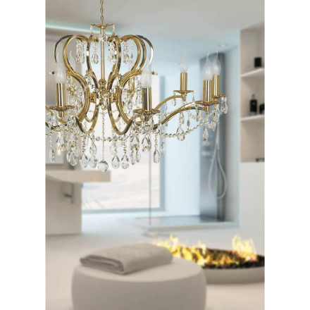 Люстра подвесная Arti Lampadari Pisani E 1.1.10.601 G