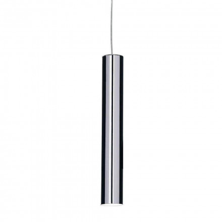 Подвесной светильник Ideal Lux Ultrathin D040 Round Cromo 187662