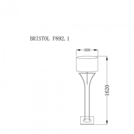 Торшер Lucia Tucci Bristol F892.1