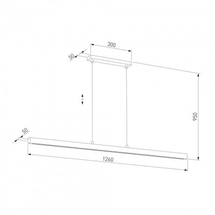 Подвесной светильник TK Lighting 1428 Rollo Led