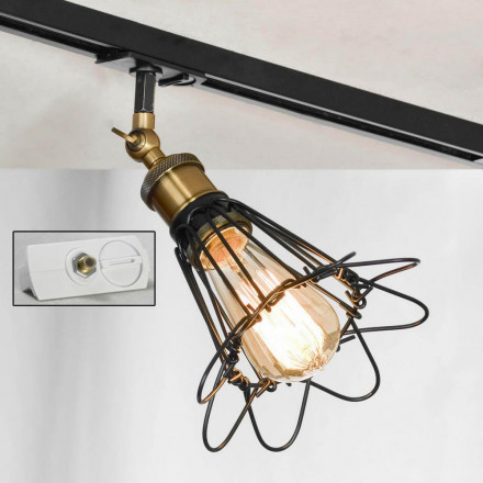 Светильник трековый однофазный Lussole LOFT Track Lights LSP-9109-TAW