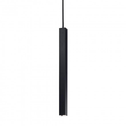 Подвесной светильник Ideal Lux Ultrathin D040 Square Nero 194202