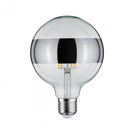 Лампа светодиодная диммируемая Paulmann 6W 2700K шар прозрачный 28681
