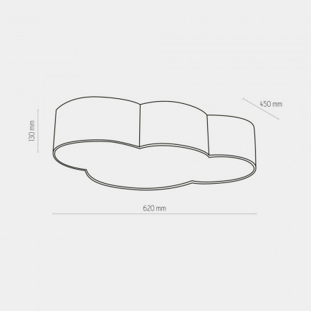 Потолочный светильник TK Lighting 1534 Cloud