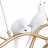 Люстра подвесная Arte Lamp Eltanin A3422SP-4GO