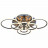 Потолочная люстра Evoled Cerina SLE500582-08RGB