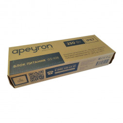 Блок питания Apeyron 12V 250W IP67 20,83A 03-108