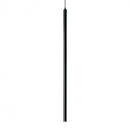 Подвесной светильник Ideal Lux Ultrathin D100 Round Nero 142913