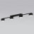 Потолочная люстра TK Lighting 6245 Dallas Black