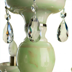 Люстра подвесная Arte Lamp Onyx Green A9592LM-5AB
