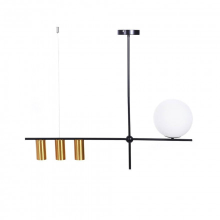 Подвесной светильник Lumina Deco Drino LDP 6042-4 BK+MD