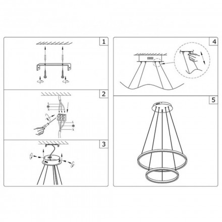 Подвесной светильник Kink Light Тор 08219,01A(4000K)