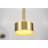 Подвесной светильник Lumina Deco Neroni LDP 6016-5+1 GD