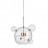 Подвесной светильник Lumina Deco Neroni LDP 6016-5+1 GD