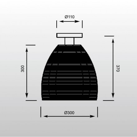 Потолочный светильник Zumaline Pico MX9023-1L(SILVER)