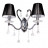 Бра Lumina Deco Bellisica LDW 8033-2 BK