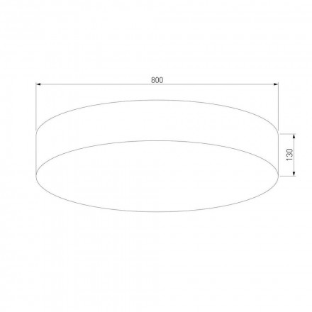 Потолочный светильник TK Lighting 2443 Rondo White
