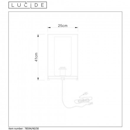 Настольная лампа Lucide Dounia 78594/40/30